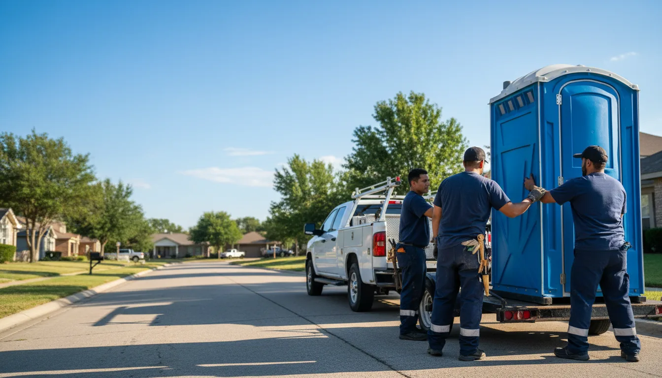 Portable Toilet Rental in Downey, CA near me